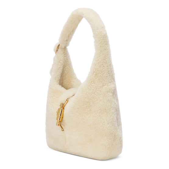 Women Handbag Jackie 1961 Merinos Se - Bianco X Seventy
