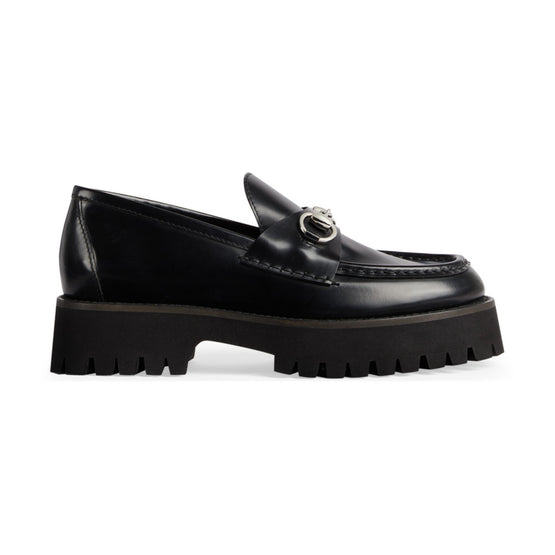 Women W Sylke Moccasin Leather W/Hb - Nero