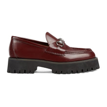 Women W Sylke Moccasin Leather W/Hb - Vintage Bordeaux