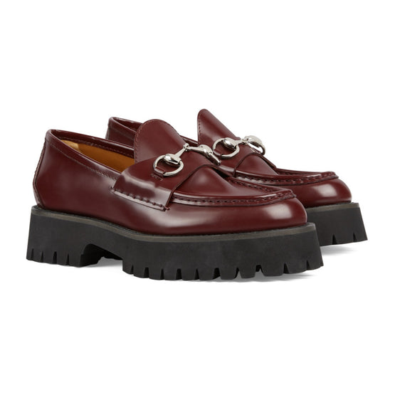 Women W Sylke Moccasin Leather W/Hb - Vintage Bordeaux