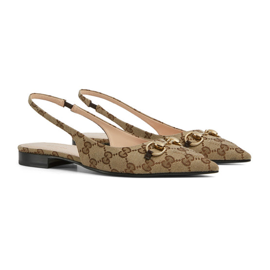 Women W Erin Ballet Slngbk O.Ggw/Hb - Beige Ebony/Cocoa