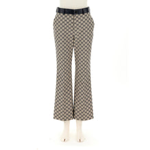 Women Pant Gg Canvas W/Lea W/H W/Mop - Oatmilk/Blue/Mix